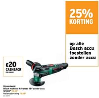 Bosch multitool advanced 18v zonder accu-Bosch