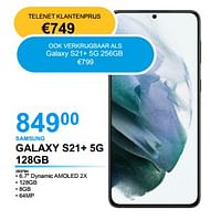 Samsung galaxy s21+ 5g 128gb-Samsung