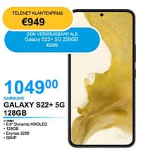 Samsung galaxy s22+ 5g 128gb-Samsung