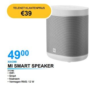 Promotions Xiaomi mi smart speaker - Xiaomi - Valide de 18/05/2022 à 31/05/2022 chez Auva