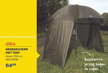 Promoties Regenscherm met tent - Arca - Geldig van 20/05/2022 tot 24/06/2022 bij Supra Bazar
