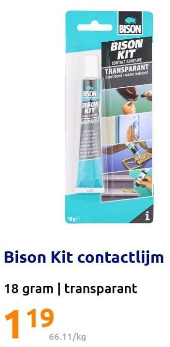 Promoties Bison kit contactlijm - Bison - Geldig van 18/05/2022 tot 24/05/2022 bij Action
