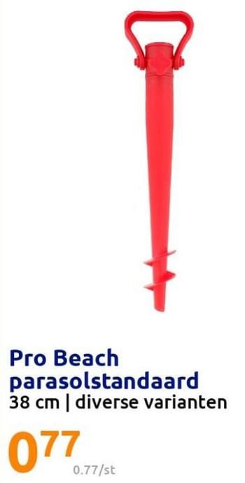 Promoties Pro beach parasolstandaard - Huismerk - Action - Geldig van 18/05/2022 tot 24/05/2022 bij Action