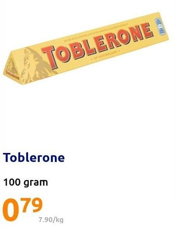 Promoties Toblerone - Toblerone - Geldig van 18/05/2022 tot 24/05/2022 bij Action