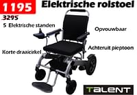 Elektrische rolstoel-Talent