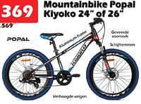 Mountainbike popal kiyoko 24`` of 26``-Popal
