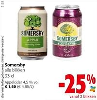 Somersby appelcider-Somersby