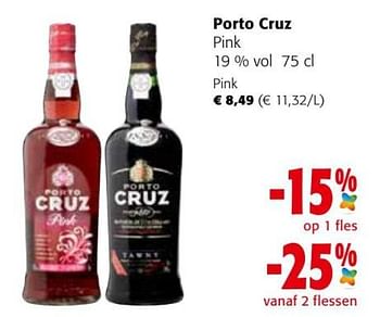 Promoties Porto cruz pink - Porto Cruz - Geldig van 18/05/2022 tot 31/05/2022 bij Colruyt