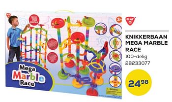Promoties Knikkerbaan mega marble race - Play-Go - Geldig van 20/05/2022 tot 24/06/2022 bij Supra Bazar