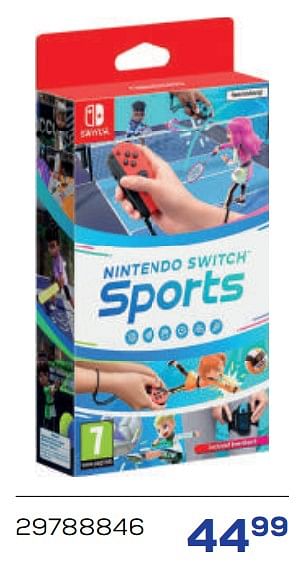 Promoties Nintendo switch sports - Nintendo - Geldig van 20/05/2022 tot 24/06/2022 bij Supra Bazar