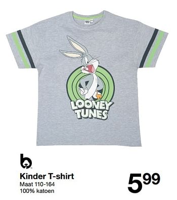 Promoties Kinder t-shirt - Huismerk - Zeeman  - Geldig van 21/05/2022 tot 27/05/2022 bij Zeeman