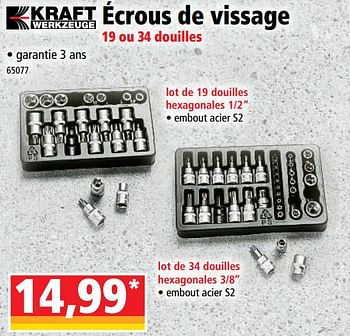 Promotions Écrous de vissage - Kraft Werkzeuge - Valide de 25/05/2022 à 31/05/2022 chez Norma