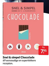 Snel + simpel chocolade-Huismerk Boekenvoordeel