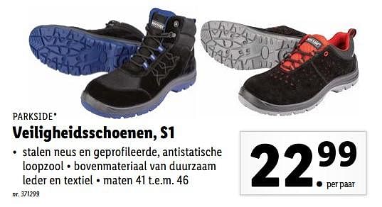 Parkside werkschoenen online