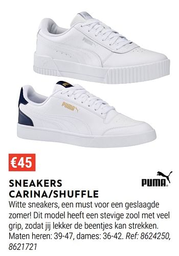 Promoties Sneakers carina-shuffle - Puma - Geldig van 01/06/2022 tot 30/06/2022 bij Decathlon