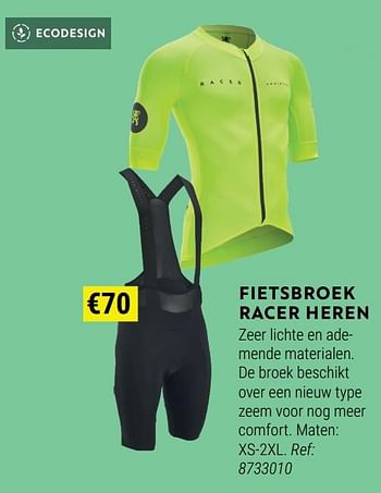 Promoties Fietsbroek racer heren - Van Rysel - Geldig van 01/06/2022 tot 30/06/2022 bij Decathlon
