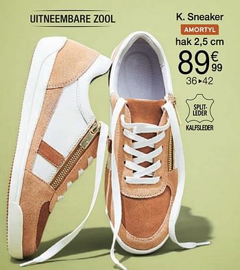 Promoties Sneaker - Huismerk - Damart - Geldig van 02/05/2022 tot 15/06/2022 bij Damart
