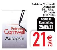 Patricia cornwell autopsie-Huismerk - Cora