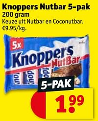 Knoppers nutbar-Knoppers