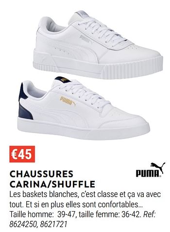 Promotions Chaussures carina-shuffle - Puma - Valide de 01/06/2022 à 30/06/2022 chez Decathlon