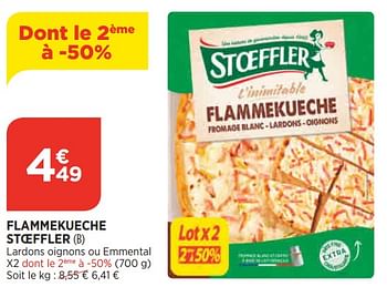 Promotions Flammekueche stoeffler - Stoeffler - Valide de 25/05/2022 à 30/05/2022 chez Atac