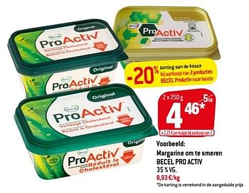 Promoties Margarine om te smeren becel pro activ - Becel - Geldig van 25/05/2022 tot 31/05/2022 bij Match