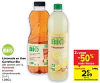 Bruisende citroenlimonade-Huismerk - Carrefour 