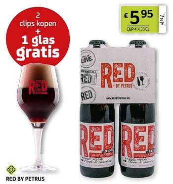 Promotions Red by petrus - Petrus - Valide de 03/06/2022 à 16/06/2022 chez BelBev