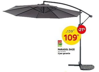 Promotions Parasol daze - Central Park - Valide de 25/05/2022 à 13/06/2022 chez Brico