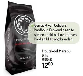Promoties Houtskool marabu - BBQ Flavour - Geldig van 25/05/2022 tot 05/06/2022 bij Oh'Green