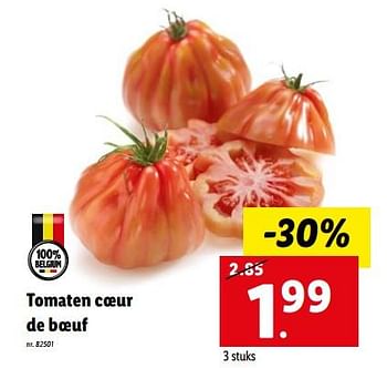 Promoties Tomaten coeur de boeuf - Huismerk - Lidl - Geldig van 07/06/2022 tot 11/06/2022 bij Lidl