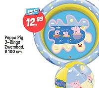 Peppa pig 3-rings zwembad-Huismerk - Lobbes