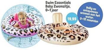 Promoties Swim essentials baby zwemzitje - Swim Essentials - Geldig van 01/06/2022 tot 30/09/2022 bij Lobbes