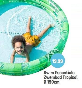Promoties Swim essentials zwembad tropical - Swim Essentials - Geldig van 01/06/2022 tot 30/09/2022 bij Lobbes