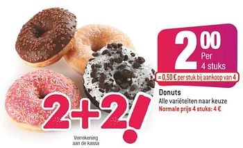 Promoties Donuts - Huismerk - Smatch - Geldig van 01/06/2022 tot 14/06/2022 bij Smatch