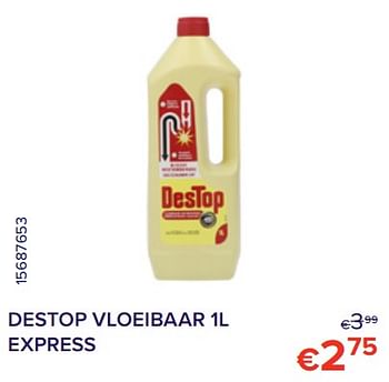 Promoties Destop vloeibaar express - Destop - Geldig van 01/06/2022 tot 30/06/2022 bij Euro Shop