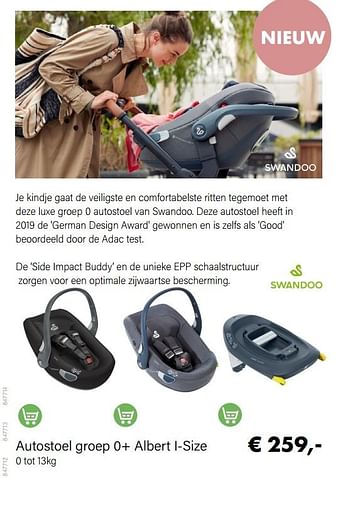 Promoties Autostoel albert i-size - Huismerk - Multi Bazar - Geldig van 01/06/2022 tot 30/06/2022 bij Multi Bazar