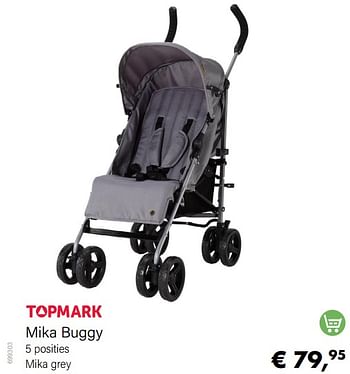 Promoties Mika buggy - Topmark - Geldig van 01/06/2022 tot 30/06/2022 bij Multi Bazar