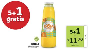 Promotions Looza sinaasappel - Looza - Valide de 17/06/2022 à 30/06/2022 chez BelBev
