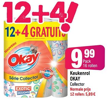 Promoties Keukenrol okay - Huismerk - Okay  - Geldig van 08/06/2022 tot 14/06/2022 bij Smatch