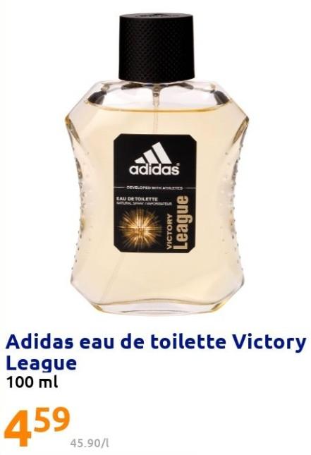Promoties Adidas eau de toilette victory league - Adidas - Geldig van 08/06/2022 tot 14/06/2022 bij Action