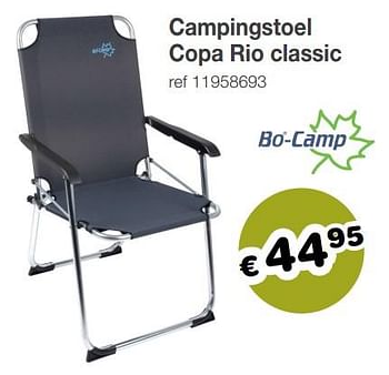 Promoties Campingstoel copa rio classic - Bo-Camp - Geldig van 23/05/2022 tot 30/06/2022 bij Europoint