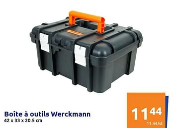 Promotions Boîte à outils werckmann - Werckmann - Valide de 08/06/2022 à 14/06/2022 chez Action