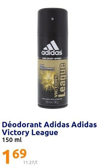 Promotions Déodorant adidas adidas victory league - Adidas - Valide de 08/06/2022 à 14/06/2022 chez Action