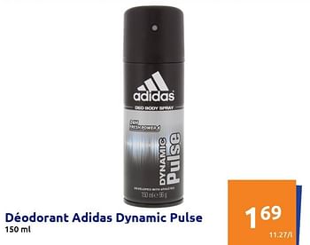 Promotions Déodorant adidas dynamic pulse - Adidas - Valide de 08/06/2022 à 14/06/2022 chez Action