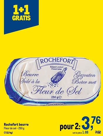 Promotions Rochefort beurre - Rochefort - Valide de 15/06/2022 à 28/06/2022 chez Makro