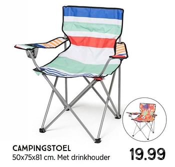 Promoties Campingstoel - Huismerk - Xenos - Geldig van 23/06/2022 tot 10/07/2022 bij Xenos