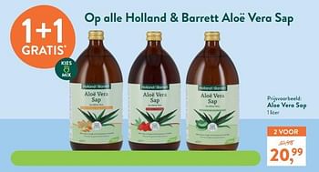 Promoties Aloe vera sap - Huismerk - Holland & Barrett - Geldig van 13/06/2022 tot 10/07/2022 bij Holland & Barret