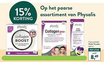 Promoties Viola tricolor - Physalis - Geldig van 13/06/2022 tot 10/07/2022 bij Holland & Barret