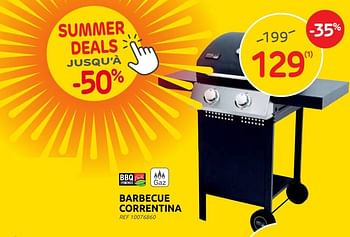 Promotions Barbecue correntina - BBQ & Friends  - Valide de 15/06/2022 à 27/06/2022 chez Brico